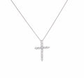 Starlit Cross Necklace by Micance