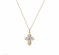 Celestial Cross Duo Necklace Set by Micance