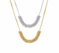Gilded Tassel Necklace by Micance