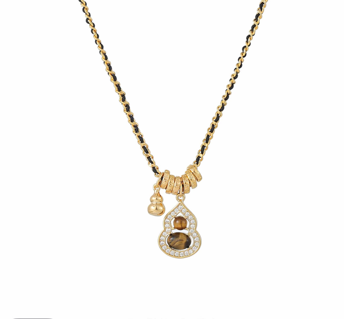 Maison Gourd Pendant Necklace by Micance
