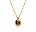 Toffee Cabochon Necklace by Micance
