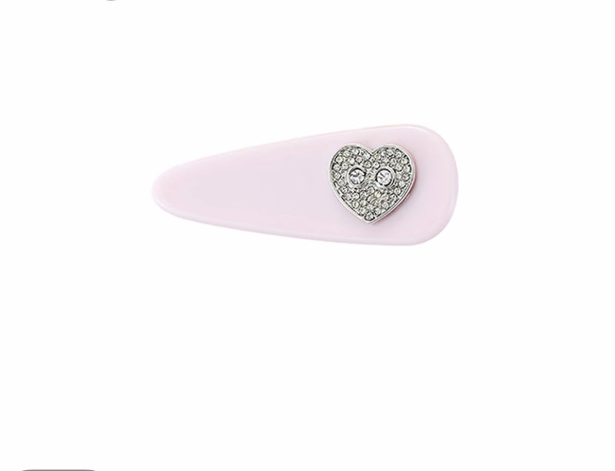 Sweetheart Acetate Hair Clip by Micance